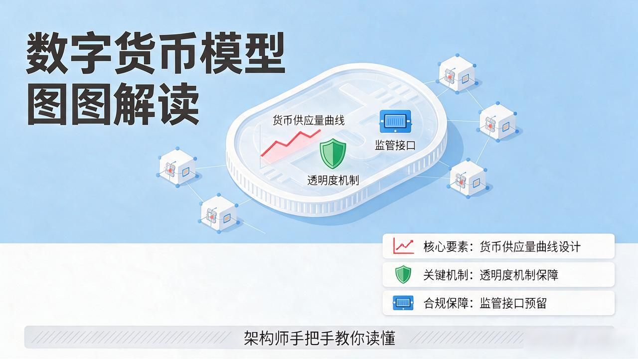 数字货币模型图是什么？架构师手把手教你读懂它