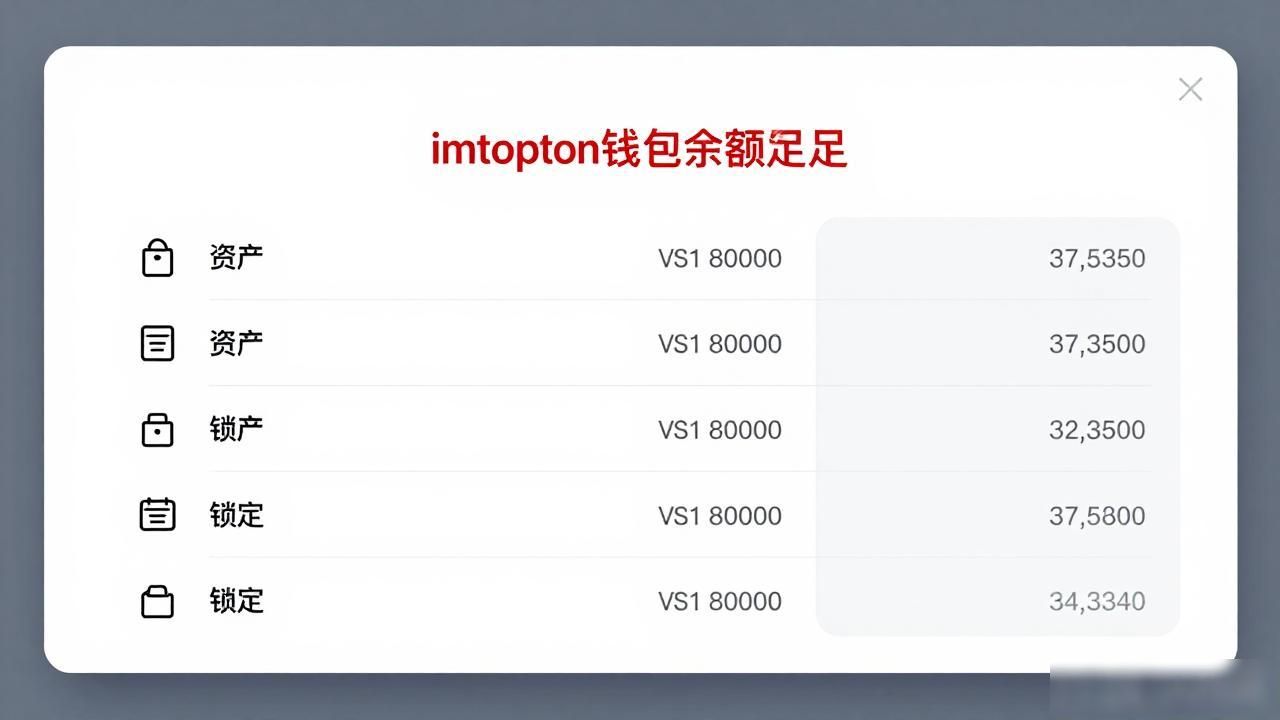 imtoken钱包余额不足怎么办？常见原因和解决方法详解